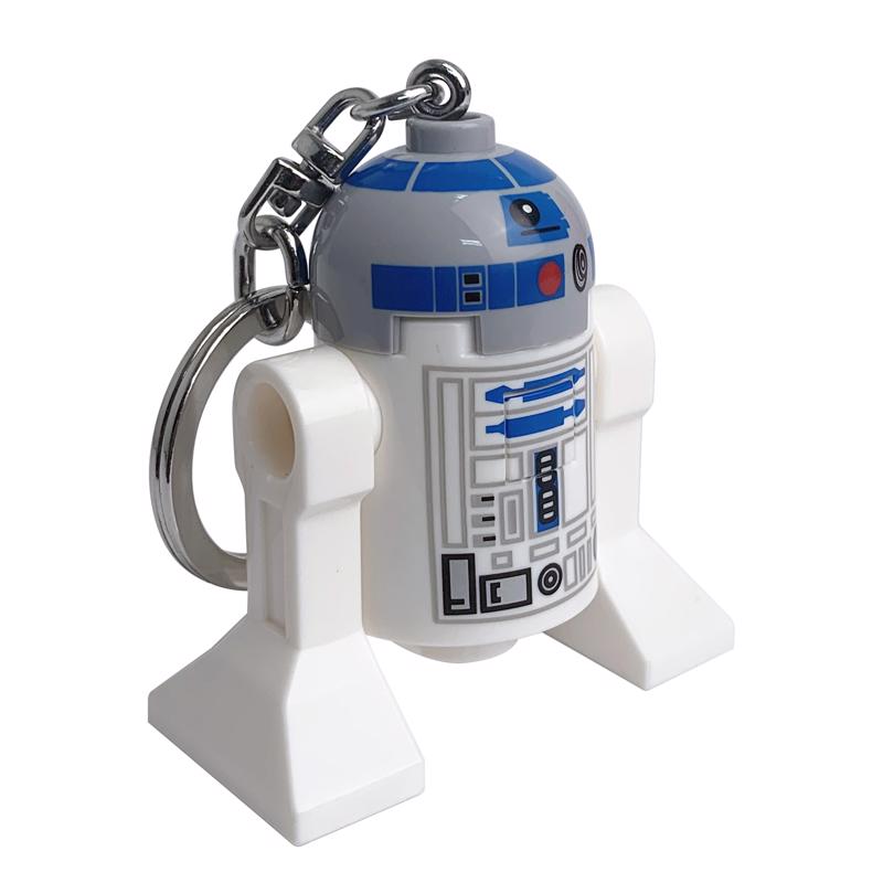 6038677 Star Wars Plastic Multi Color R2-D2 Keychain Light