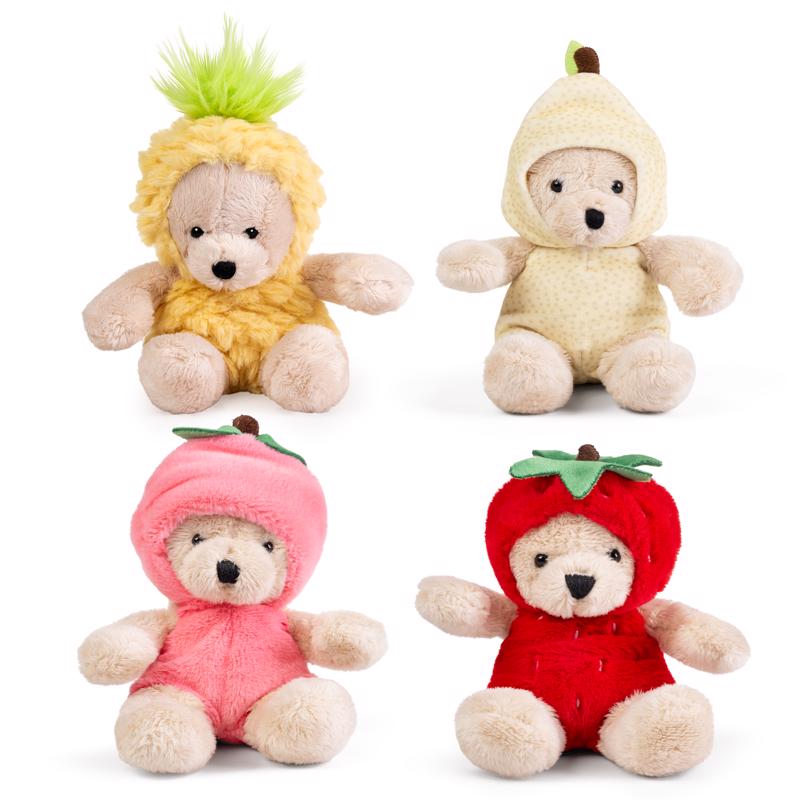 9124452 Little Play Fruit Plush Toy - Pack of 12