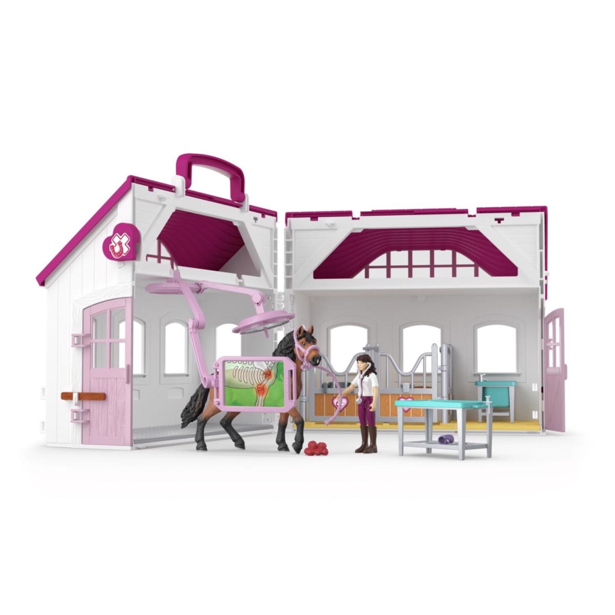 9123038 Happy Horse Hospital Playset