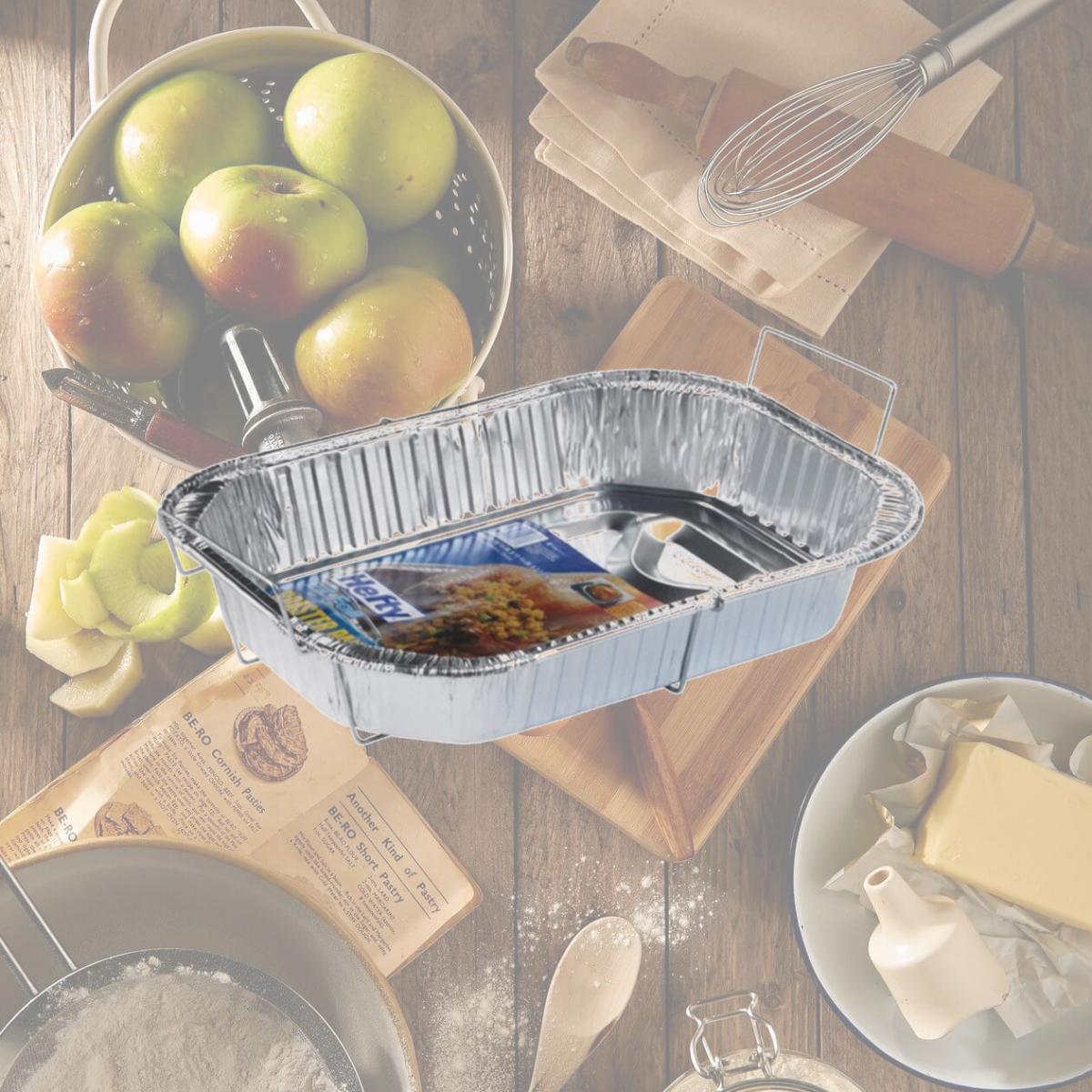 Picture of EZ Foil Z01986 Roaster Pan with Handles - pack of 12