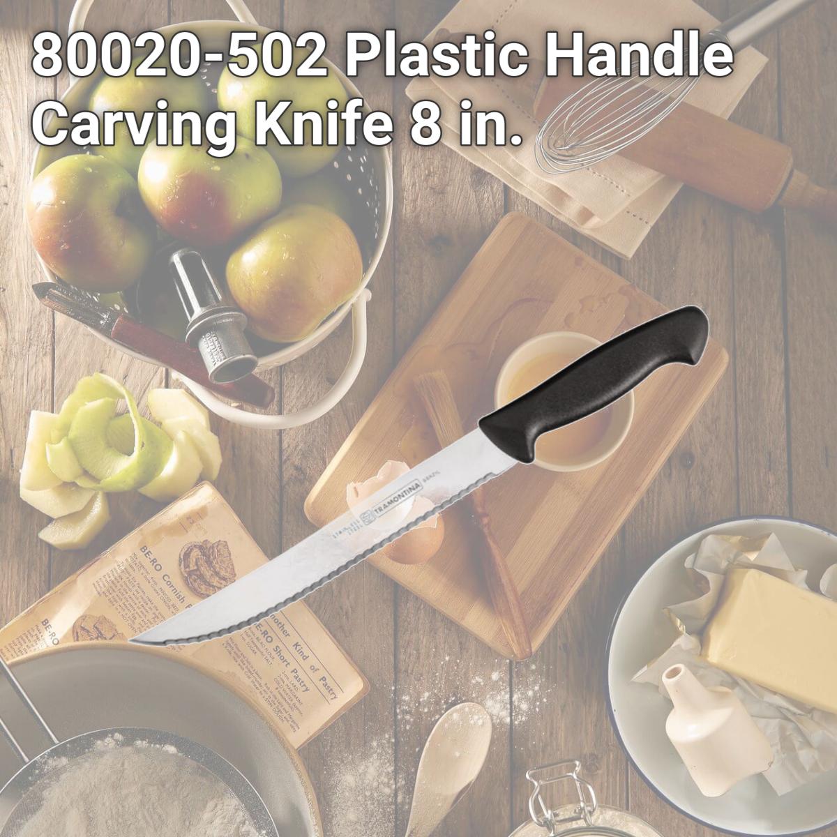 Picture of Tramontina 80020-502 Plastic Handle Carving Knife  8 in.