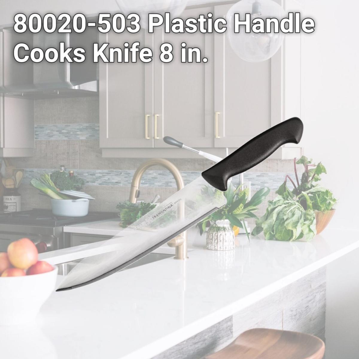 Picture of Tramontina 80020-503 Plastic Handle Cooks Knife  8 in.