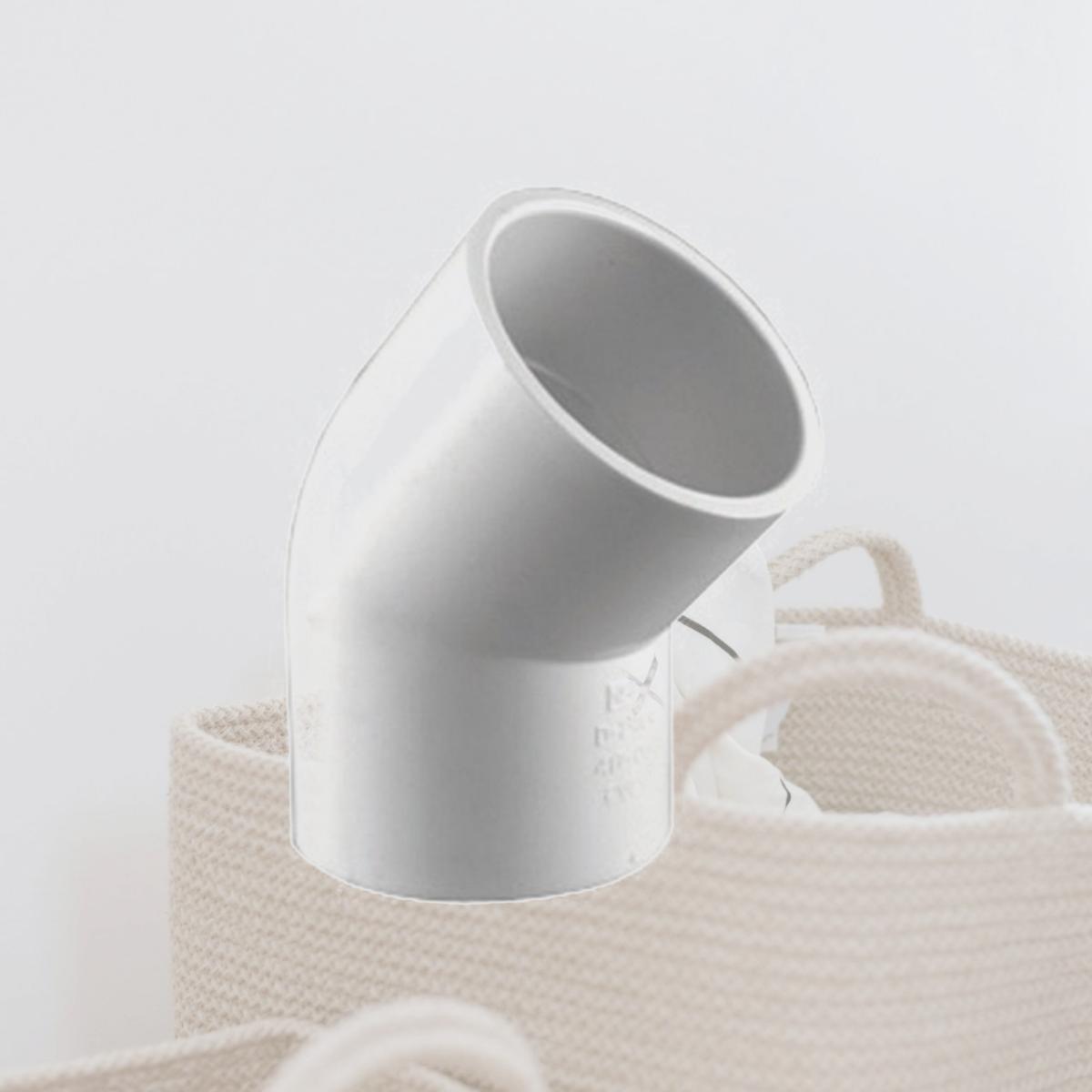 Picture of Charlotte PVC 02309 1400 1.5 in. Slip x Slip PVC 45 Degree Pipe Elbow -  Pack of  25