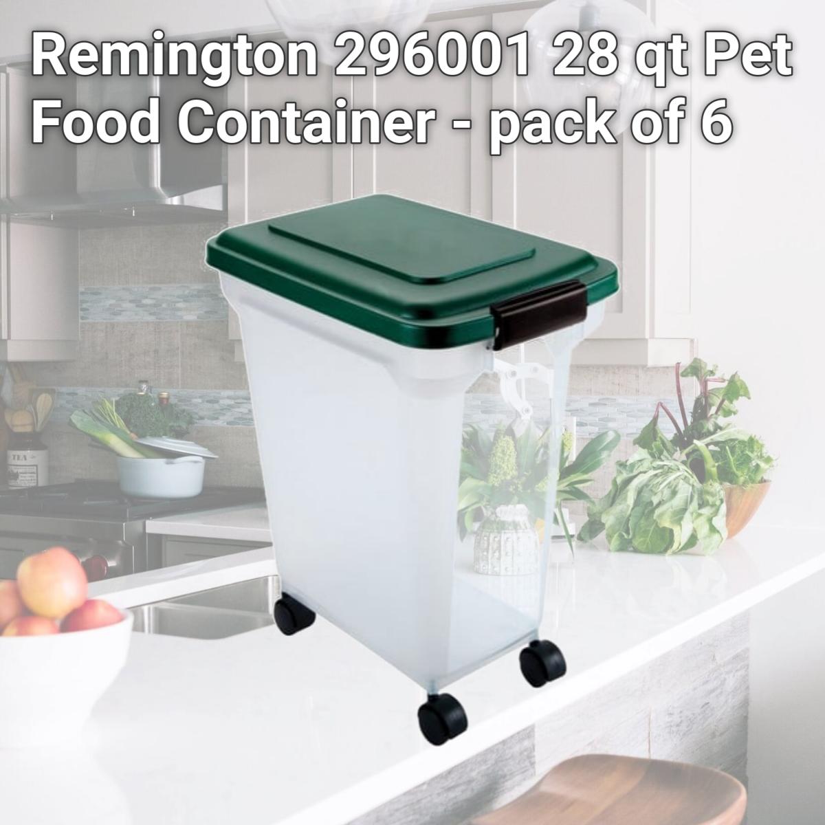 Picture of Remington 296001 28 qt Pet Food Container - pack of 6