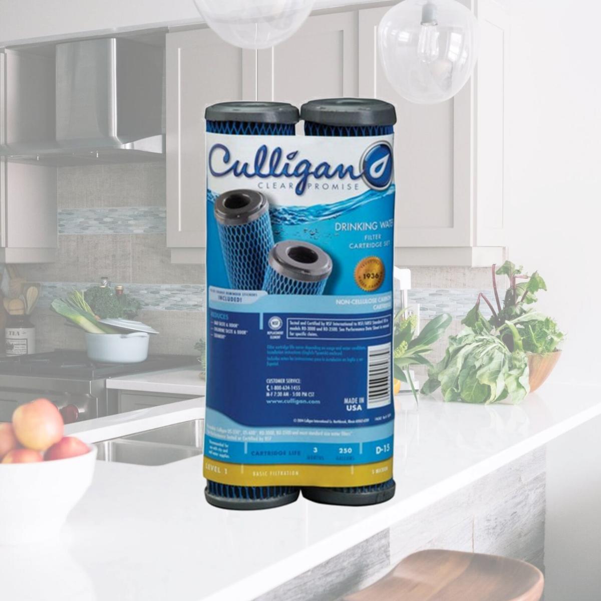 Picture of Culligan D-15 Non-Cellulouse Taste  Odor &amp; Sedimate Cartridge  