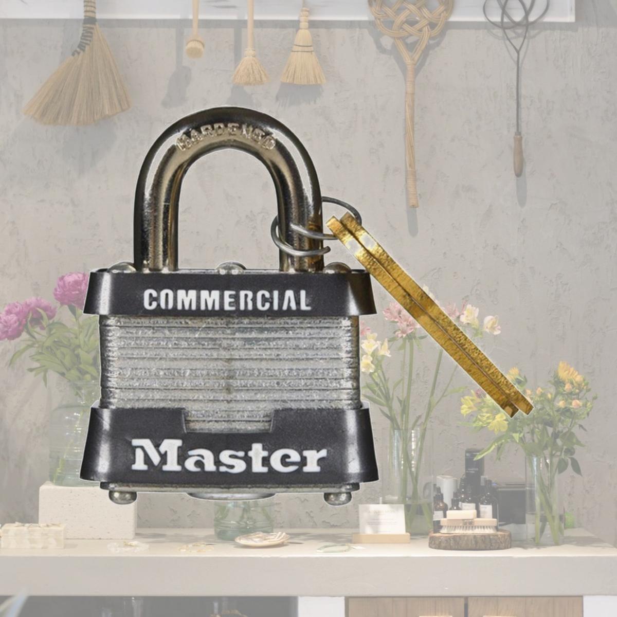Picture of Masterlock 3KA#3918 Series 3918 1.5 in. Padlock - pack of 6