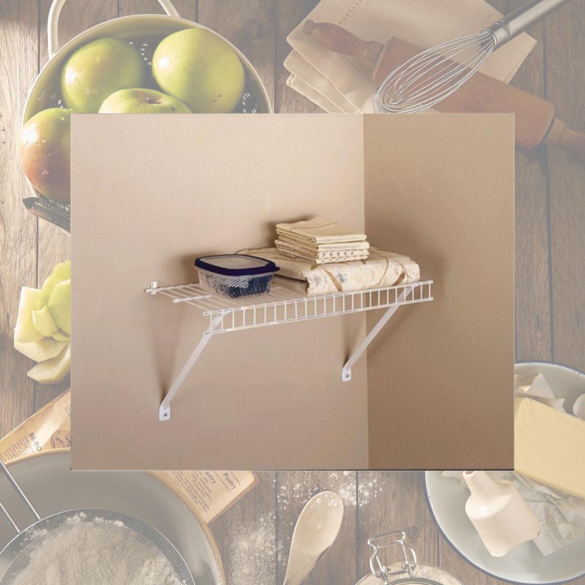 Picture of Rubbermaid 5210RM 24 x 12 in. Linen Shelf Kit