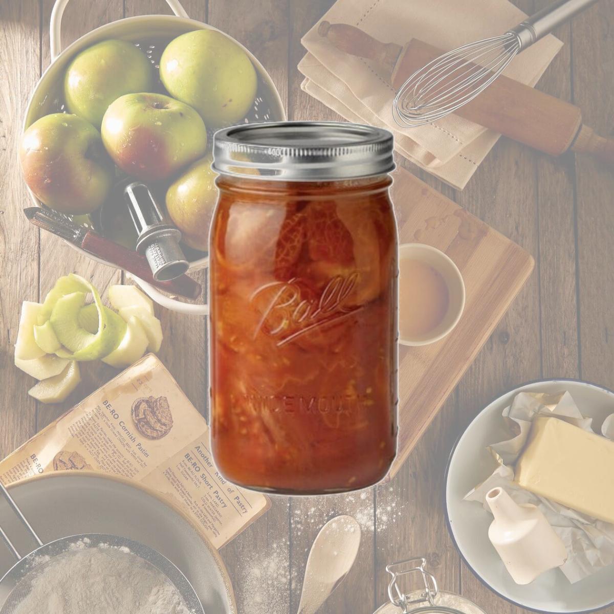 Picture of Ball 1440096273 1 qt. Wide Mouth Mason Jar - pack of 6