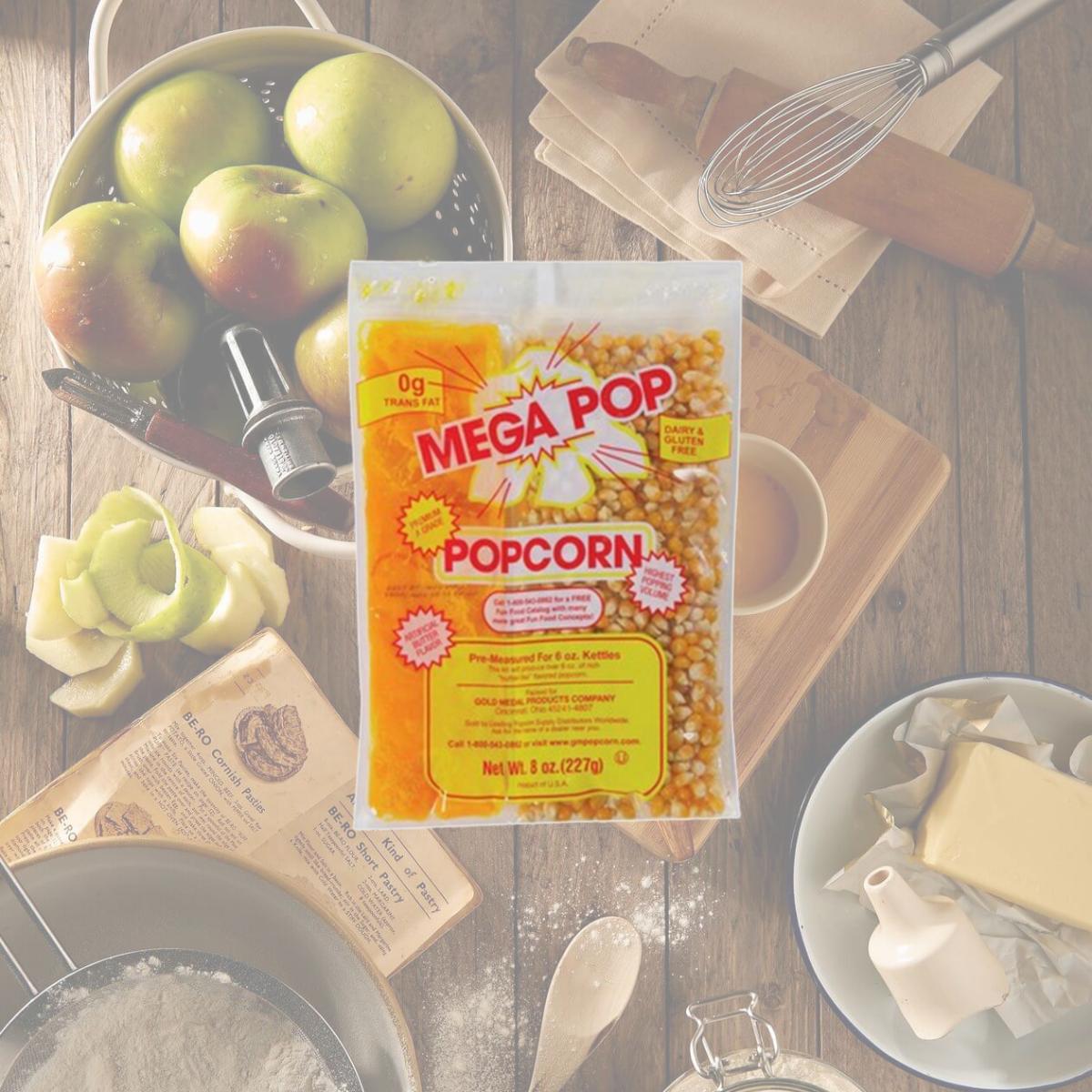 Picture of Gold Medal 2836 8 oz Megapop Corn-Salt-Oil Popcorn Kit - pack of 36