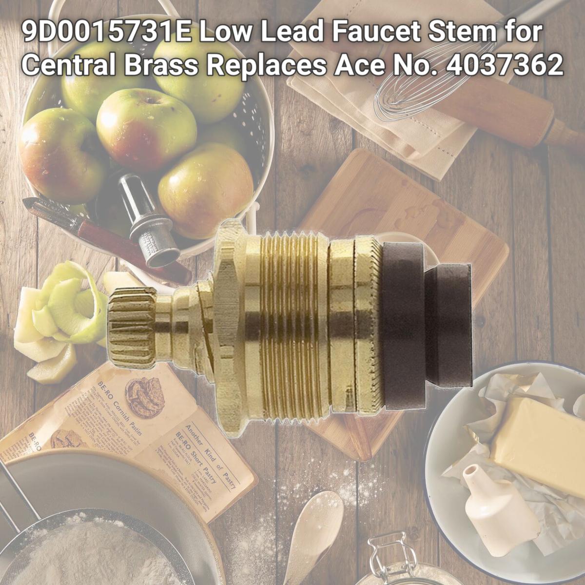 Picture of Danco 9D0015731E Low Lead Faucet Stem for Central Brass Replaces Ace No. 4037362
