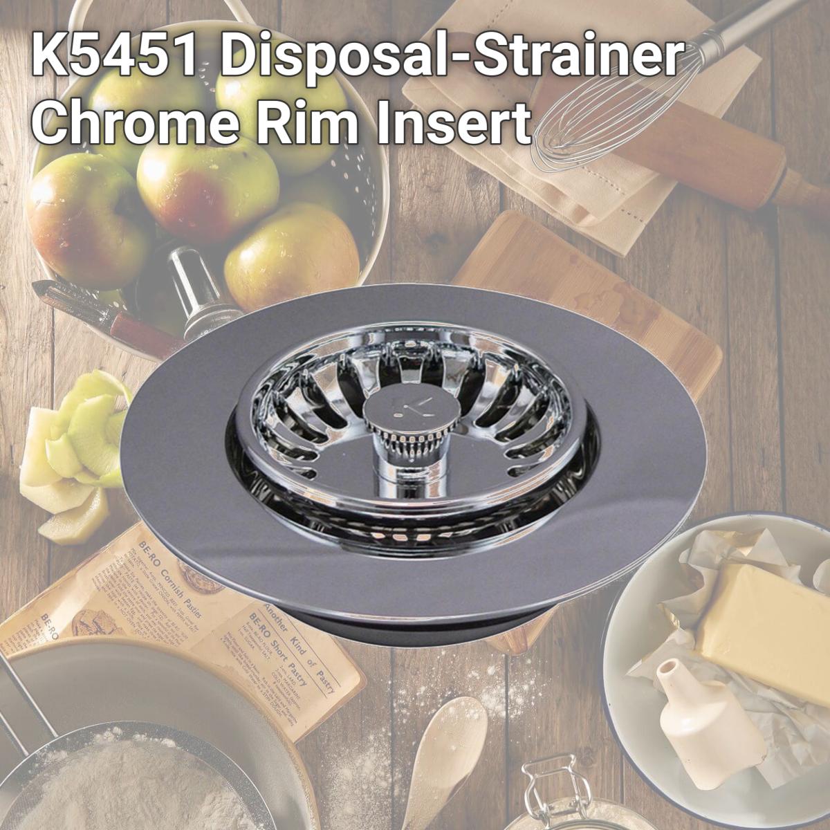 Picture of Ace Trading K5451 Disposal-Strainer Chrome Rim Insert