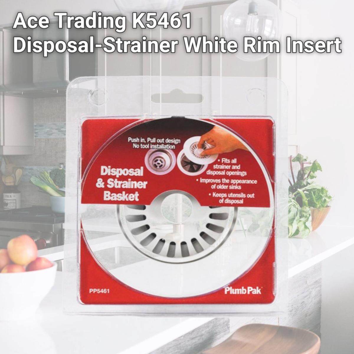 Picture of Ace Trading K5461 Disposal-Strainer White Rim Insert