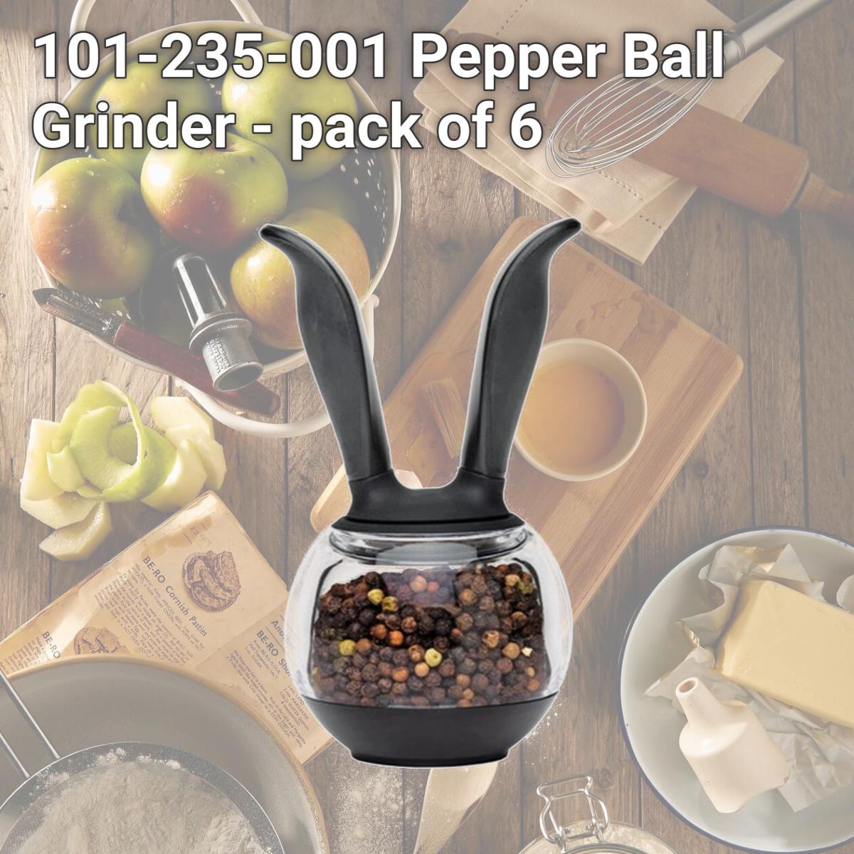 Picture of Chef N 101-235-001 Pepper Ball Grinder - pack of 6