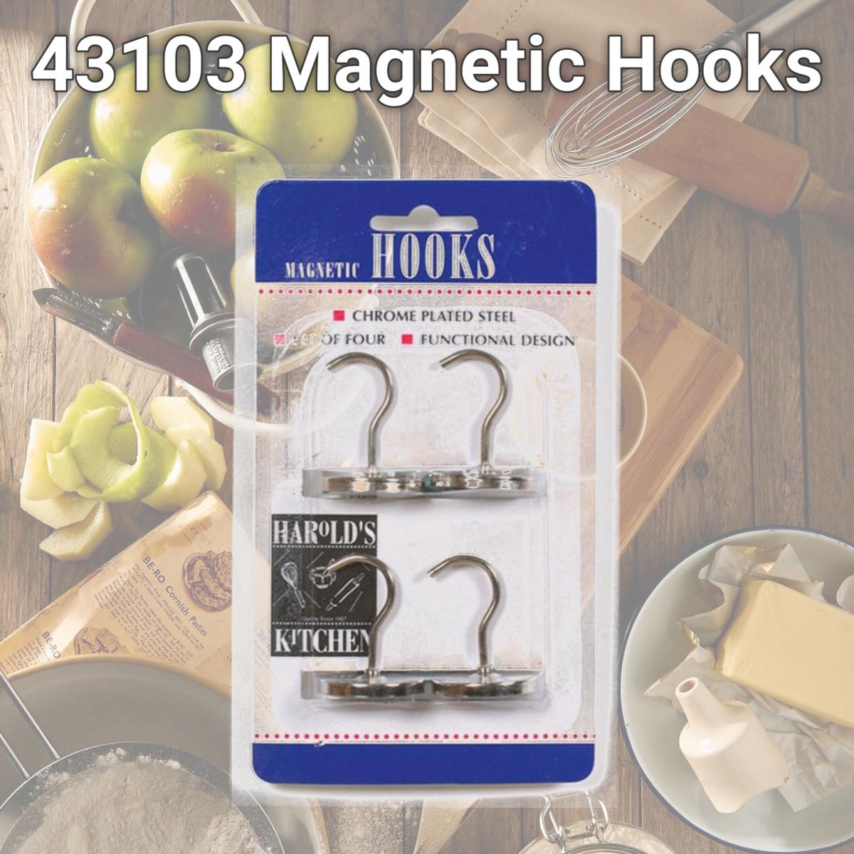 Picture of Harolds Kitchen 43103 Magnetic Hooks  