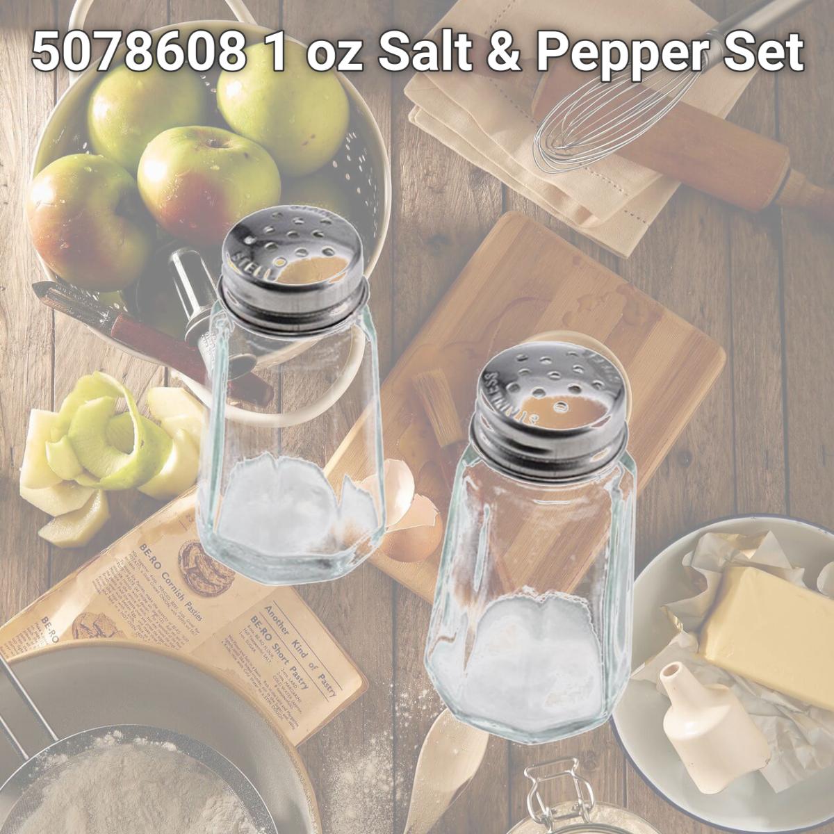 Picture of Lifetime 5078608 1 oz Salt &amp; Pepper Set