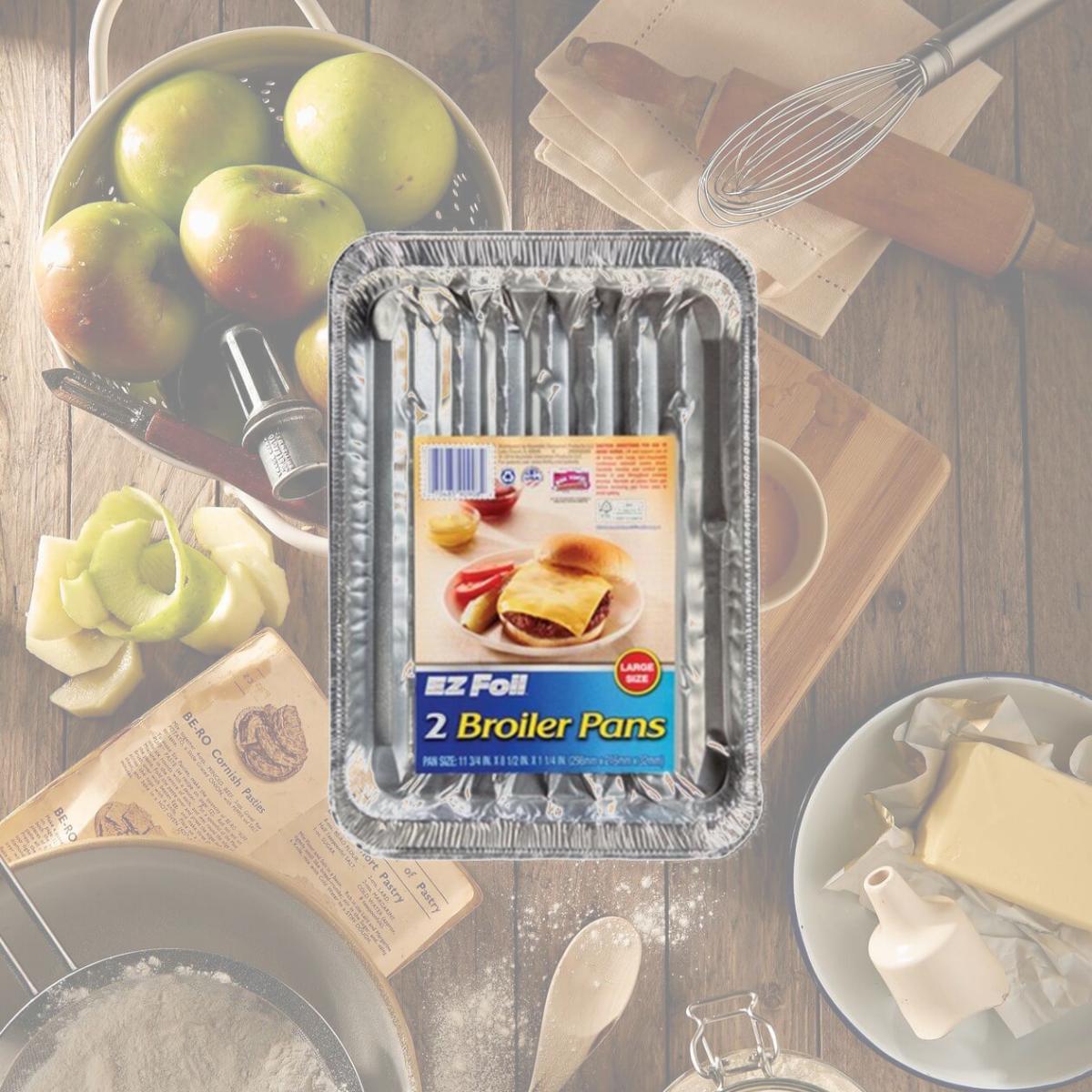 Picture of E-Z Foil 00Z90908 Super Broiler Pans- - pack of 12