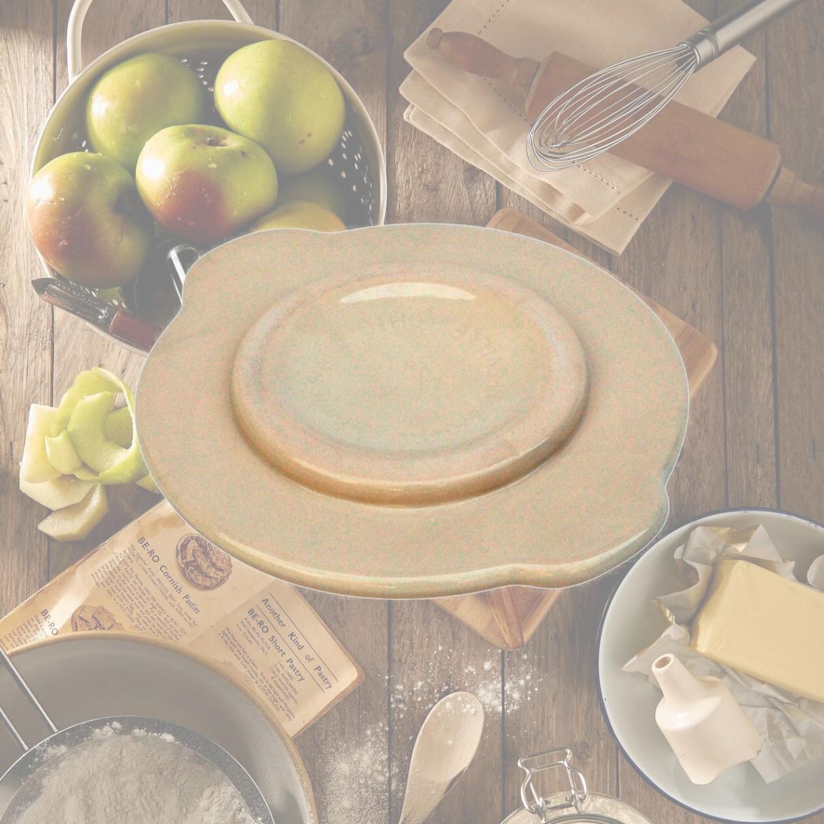 Picture of Ohio Stoneware 11600 0.37 x 48 in. 1 gal Stonewear Crock Lid- - pack of 5