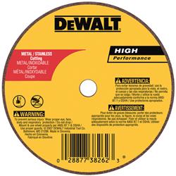 Dewalt Dw8705 3 X 0.06 X 0.37 In. Metal Cut Wheel 