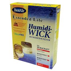 Rps Products D13-c D13 Humidi Wick Extlife Wick Filter, Pack Of 2
