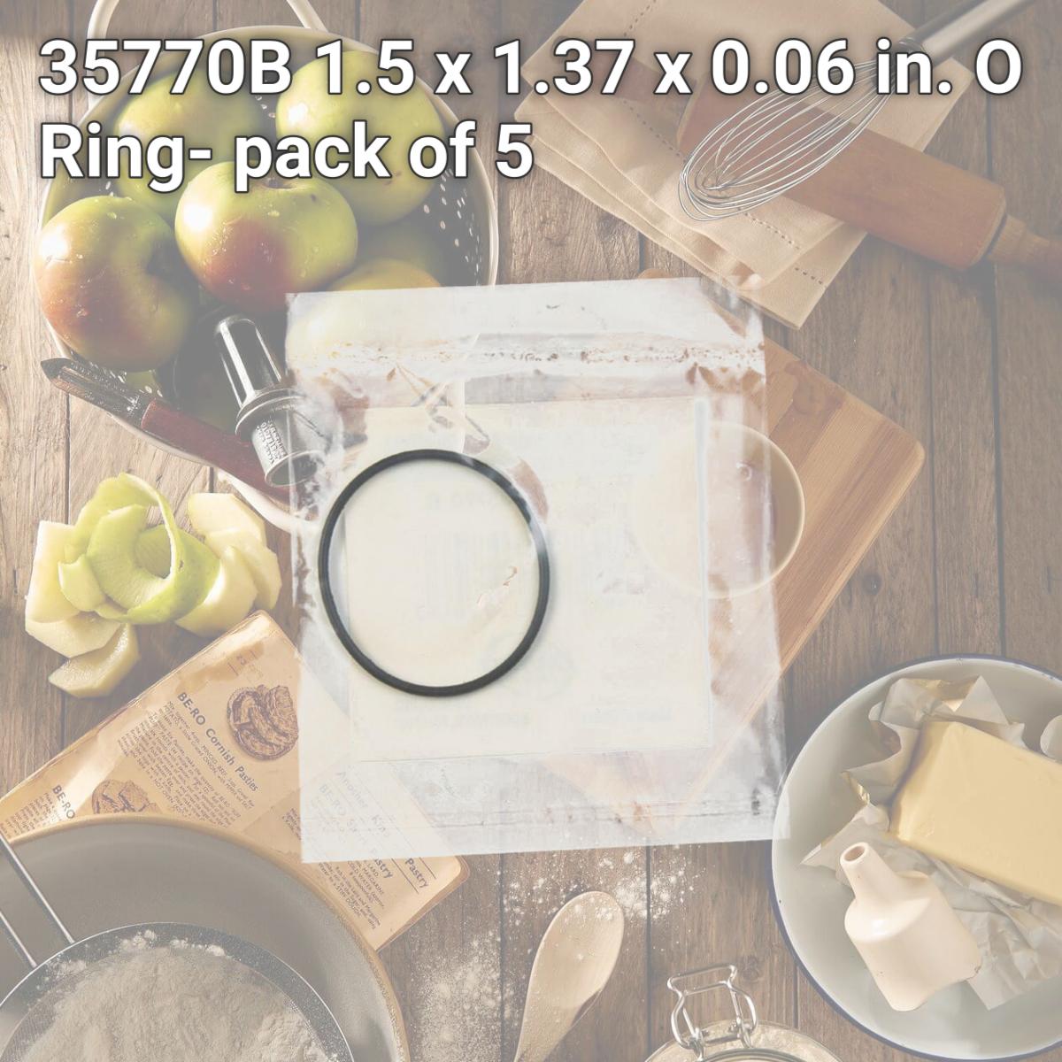 Picture of Danco 35770B 1.5 x 1.37 x 0.06 in. O Ring- pack of 5