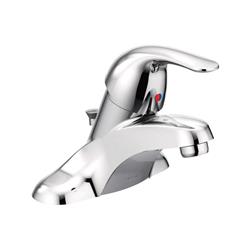 Ws84503 Adler Lever & Knob One-handle Low Arc Bathroom Faucet Chrome