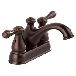 2578lfrb-278rb Two Handle Centerset Lavatory Faucet Leland - Venetian Bronze