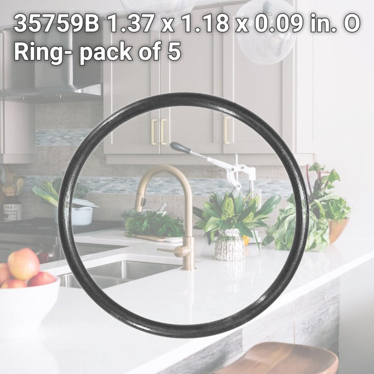 Picture of Danco 35759B 1.37 x 1.18 x 0.09 in. O Ring- pack of 5