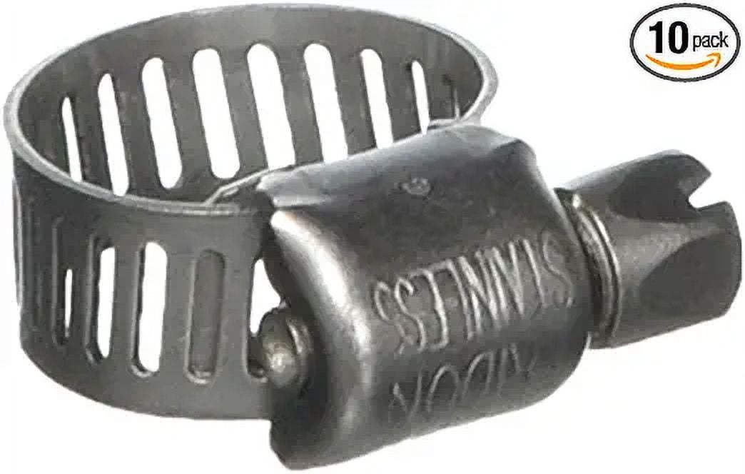 6260450 0.21 In. Hose Clamps Stainless Steel - 25 Per Pack