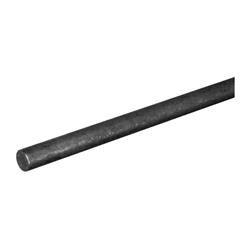 11612 0.25 X 48 In. Hot Rolled Plain Steel Rod- Pack Of 5