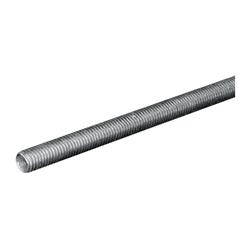 11066 0.31 X 24 In. Threaded Steel Rod 24 Thread Per Inch- Pack Of 5