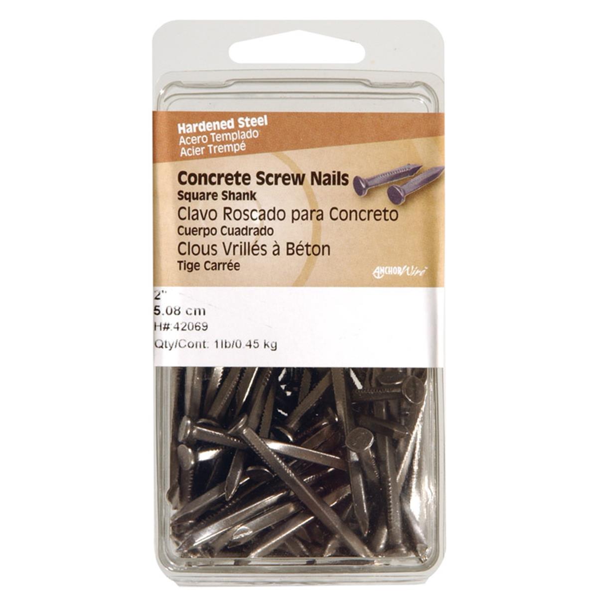 42068 1-0.5 In.1 Lbs Concrete Nail- Pack Of 3