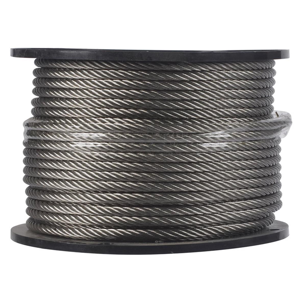 7000826 0.3 In. X 250 Ft. Cable Stainless Steel
