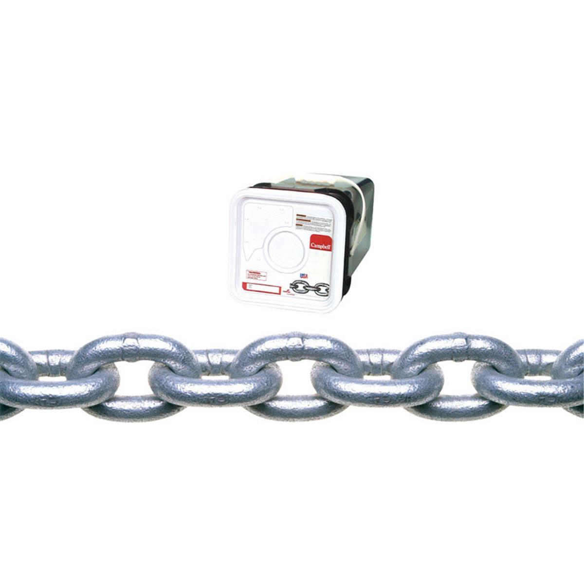 143436 0.25 In. X 100 Ft. Chain Proof Galvanized