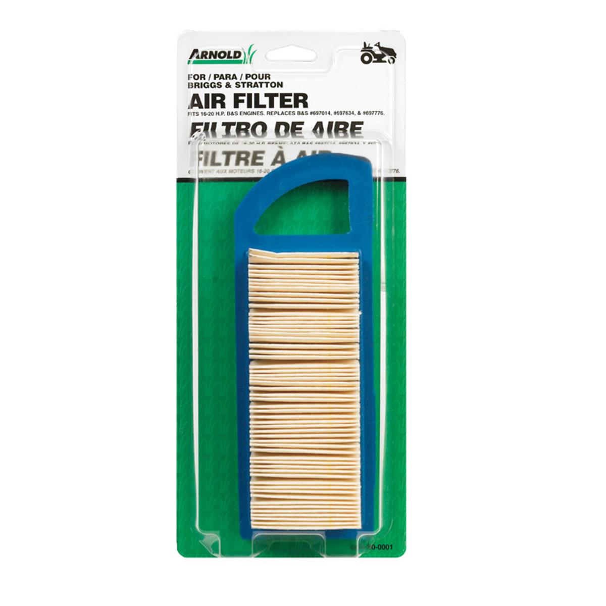 490-200-0001 Briggs & Stratton Air Filter Mower