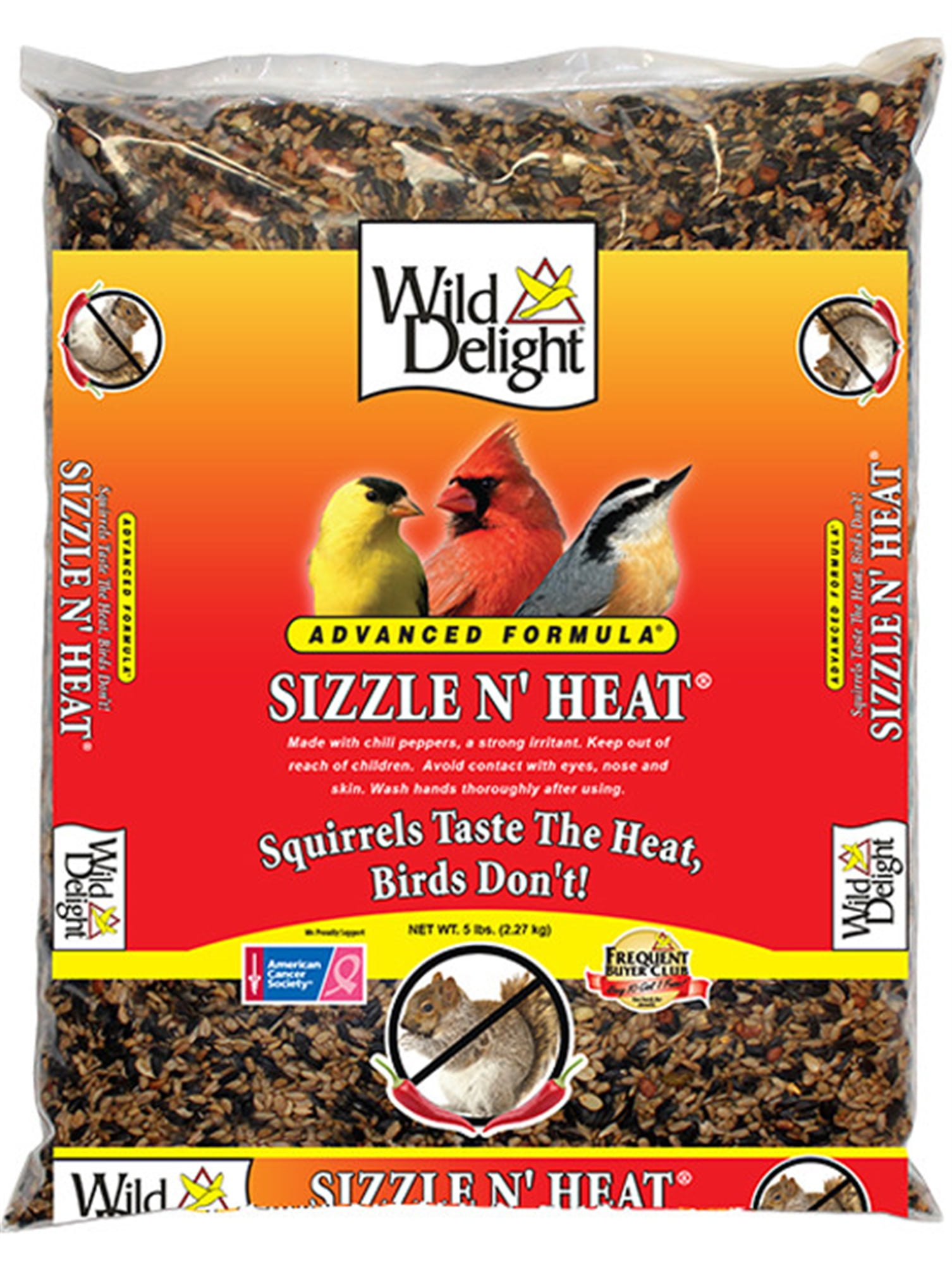 D&d Commodities 372140 14 Lbs Sizzlenheat Bird Food- Pack Of 3