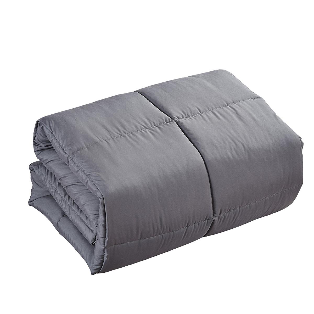 Comfort-dg-k 104 X 88 In. California & Eastern King Size Comforter Duvet Insert - Gray