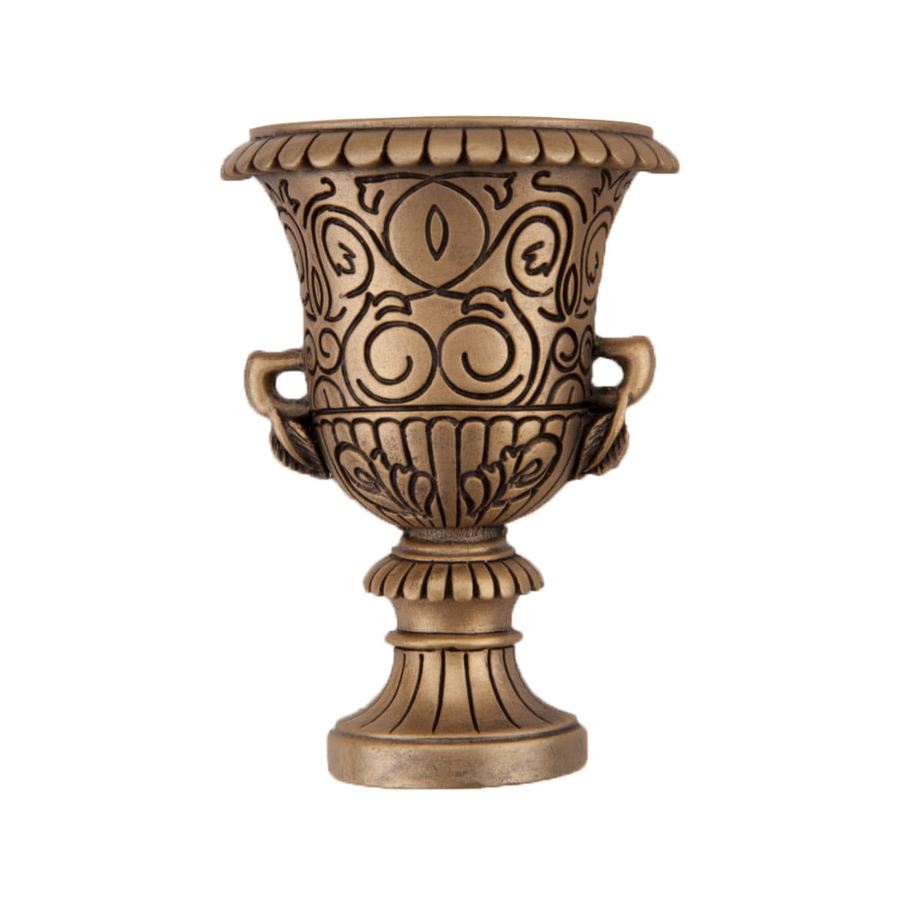 Dqbgp 1.62 X 1.12 In. Artisan Collection Urn, Museum Gold