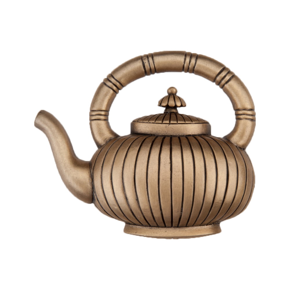 Dqcgp 1.5 X 1.75 In. Artisan Collection Teapot, Museum Gold