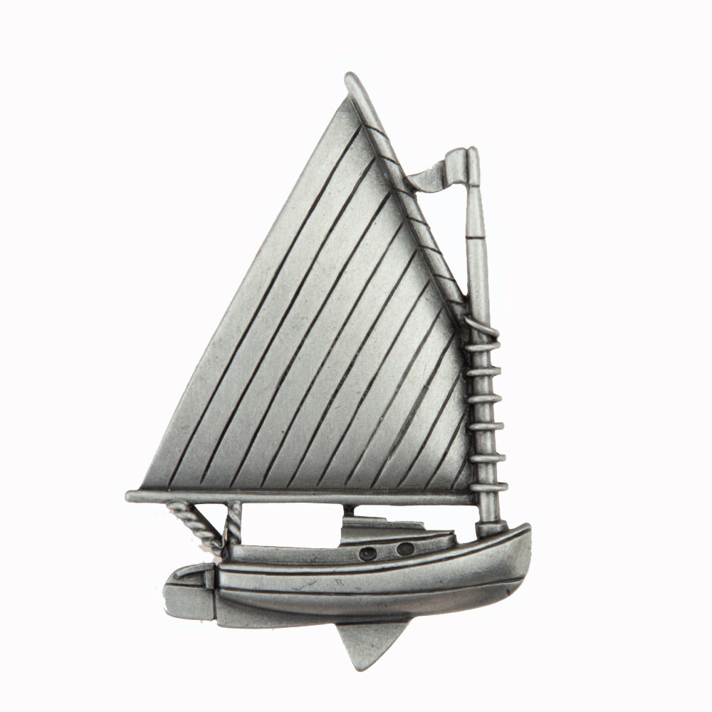 Dp1pp Artisan Collection Catboat Knob, Antique Pewter