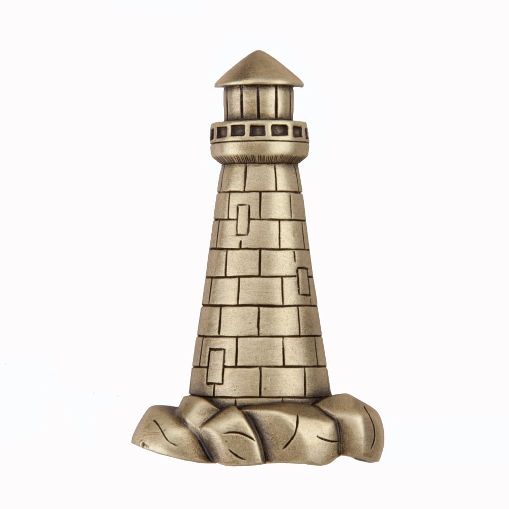 Dp4ap Artisan Collection Lighthouse Knob, Antique Brass