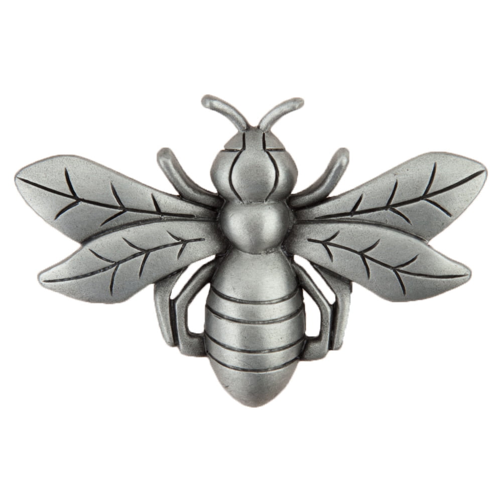 Artisan Collection Bee Knob, Antique Pewter