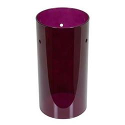 23132-plm 9 In. Cylinder Glass Shade