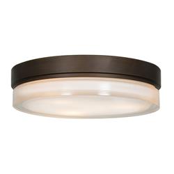 20776ledd-brz-opl Solid Led Bronze Flush Mount Ceiling Light