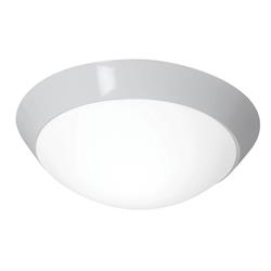 20626ledswad-wh-opl 15 In. Cobalt Led Flush Mount Ceiling Light With White Tuning Dimmable, White