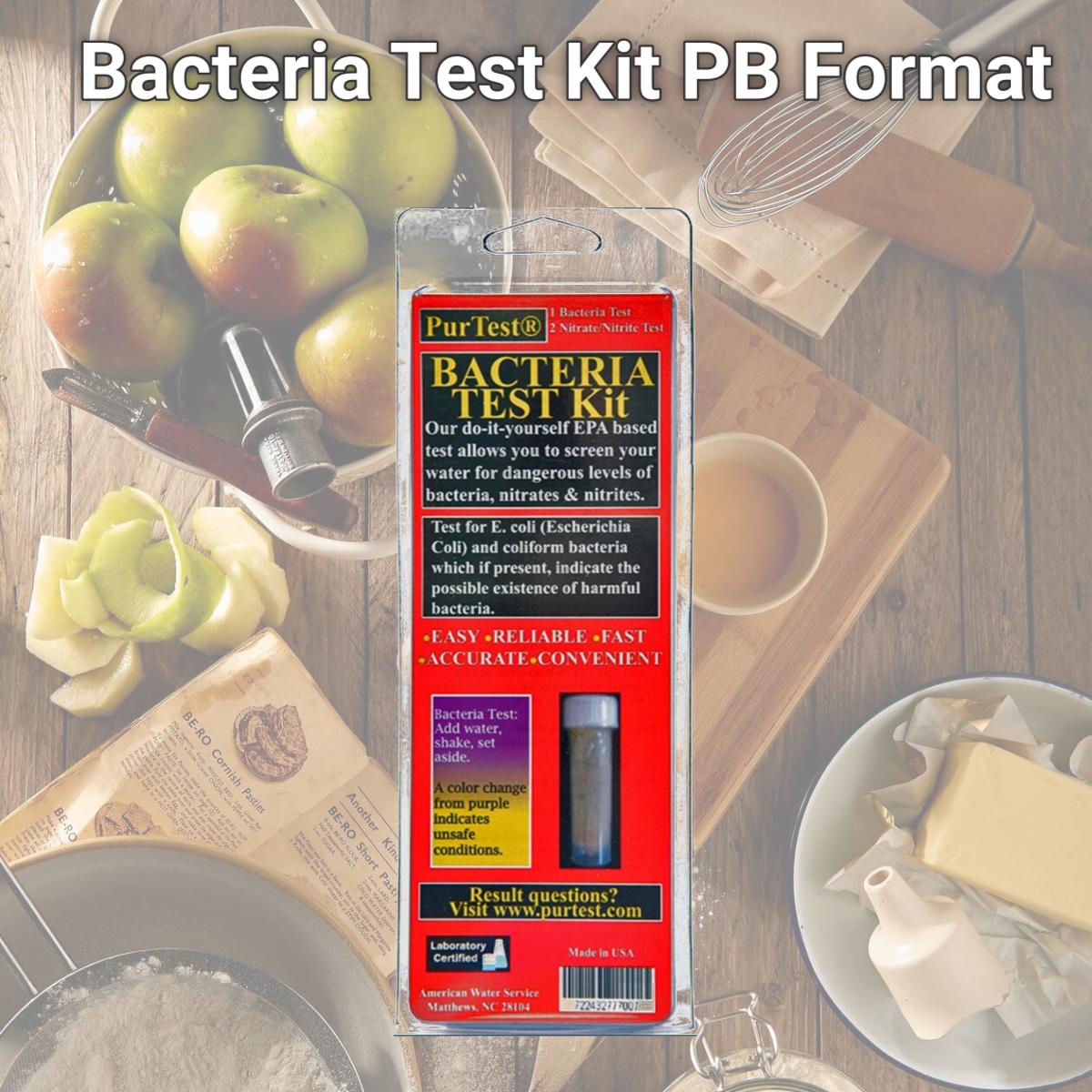 Picture of PurTest PO101 Bacteria Test Kit PB Format