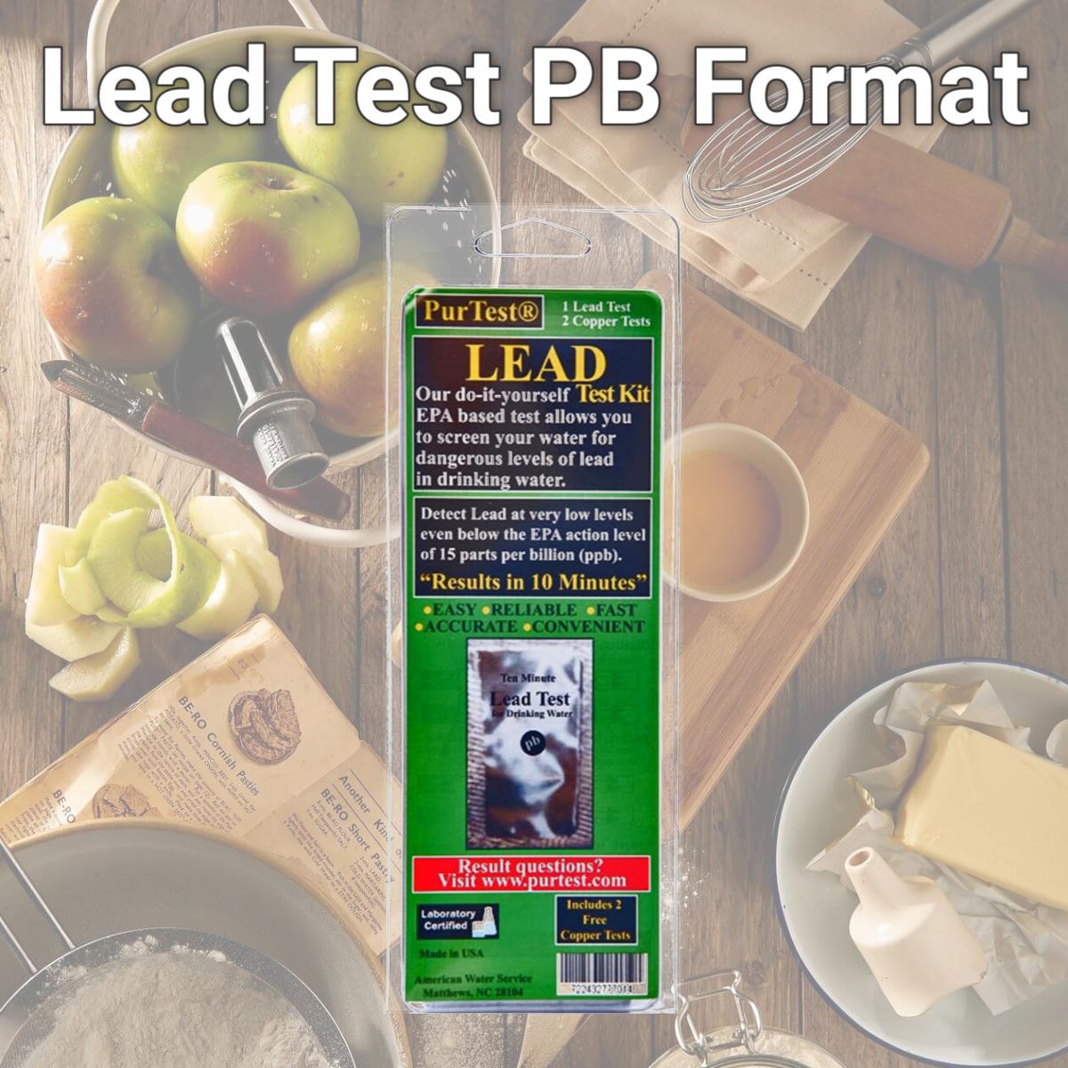 Picture of PurTest PO201 Lead Test PB Format