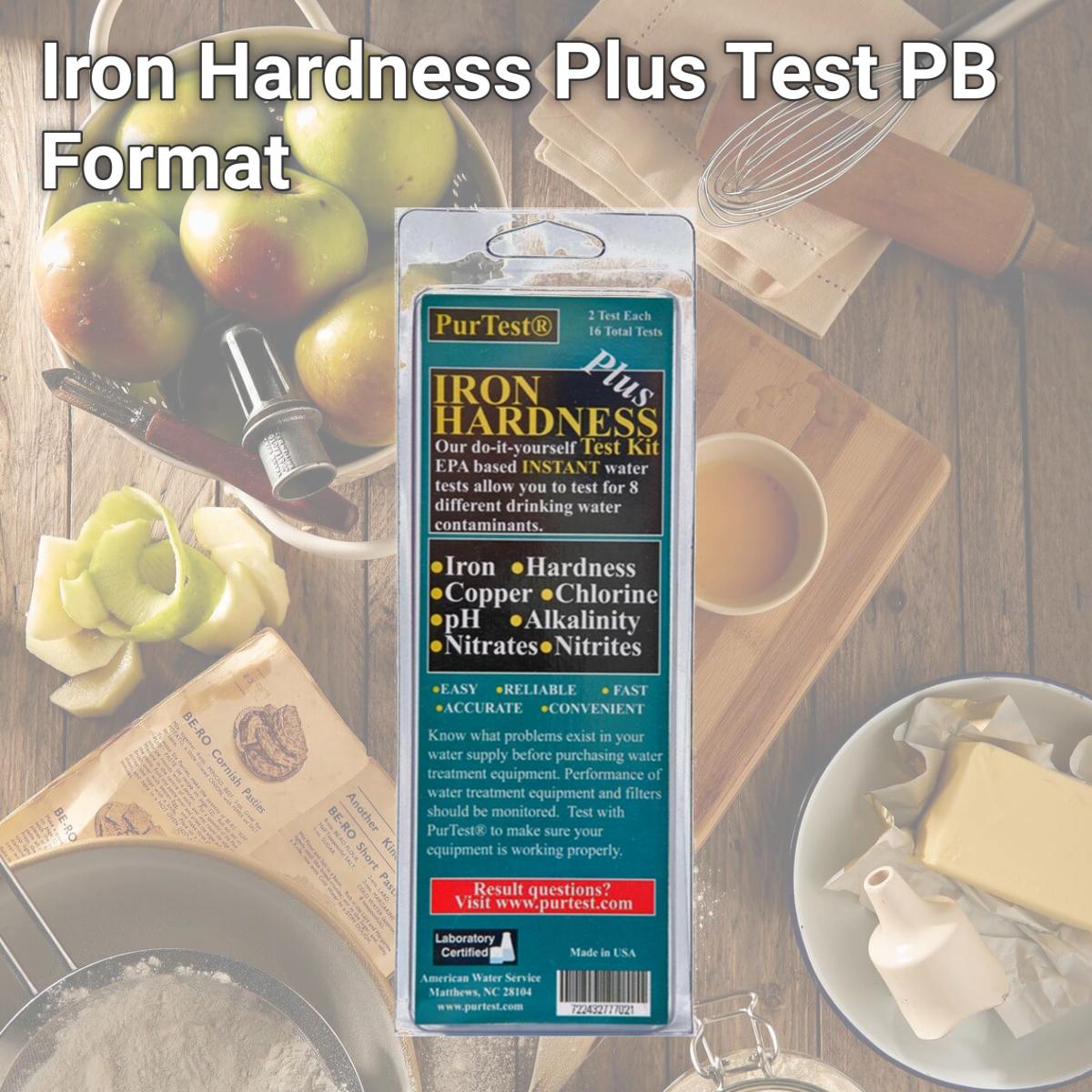 Picture of PurTest PO301 Iron Hardness Plus Test PB Format