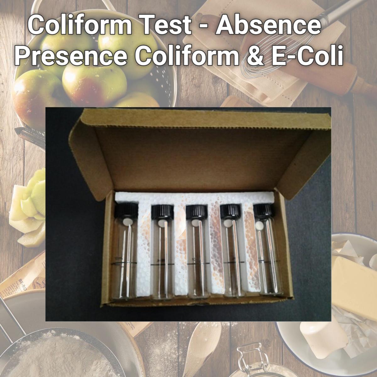 Picture of PurTest PO150 Coliform Test - Absence Presence Coliform & E-Coli