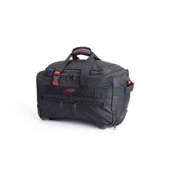 Bbr-20w 20 In. Asaks Expandable Carry On Trolley Duffel Bag - Black & Red