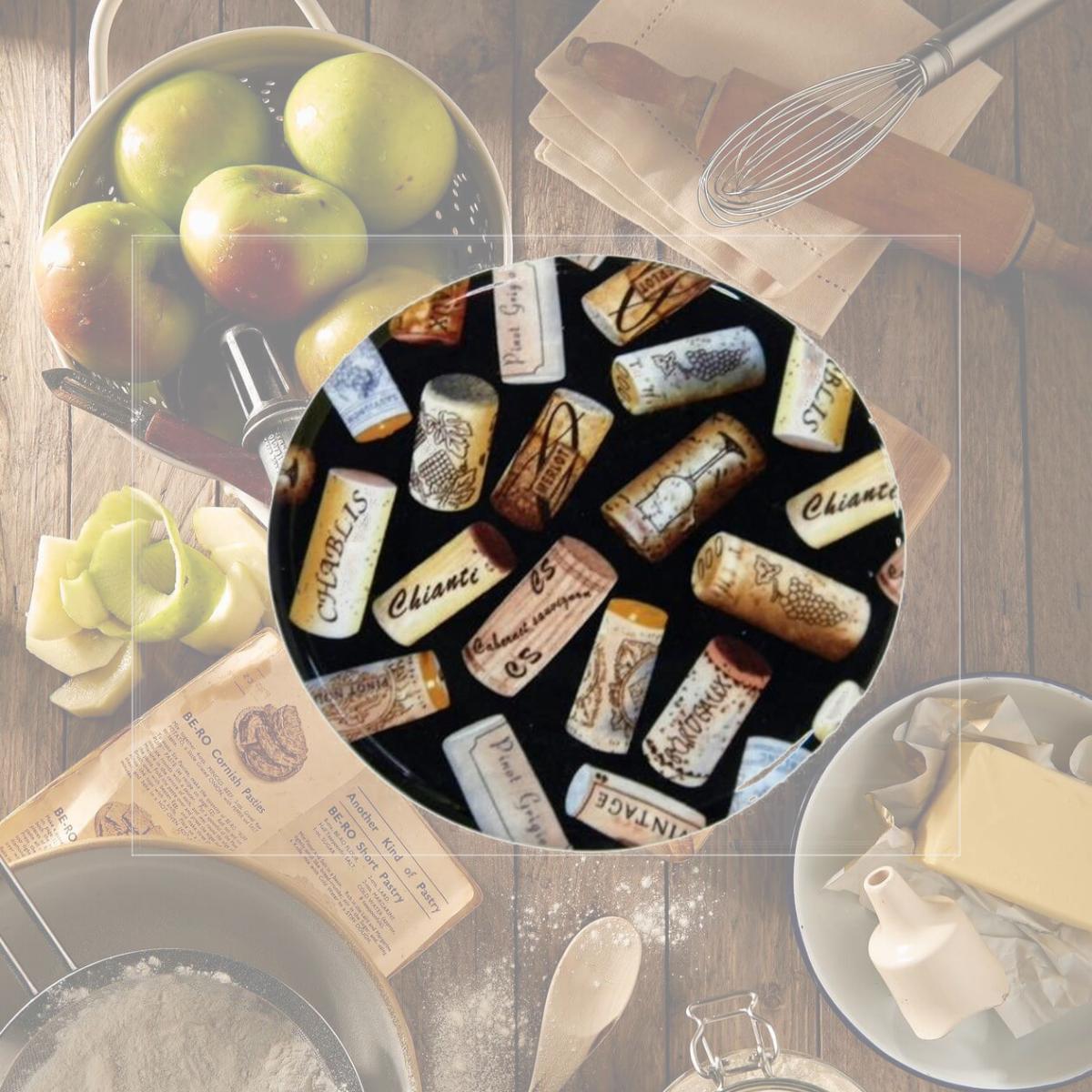 Picture of Andreas JO-270 Corks Round Silicone Mat Jar Opener - Pack of 3 trivets